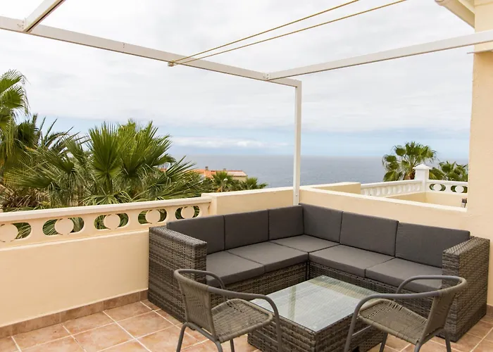 Sunny Ocean View Terrace 3br Retreat By The Ocean Costa Adeje Callao Salvaje