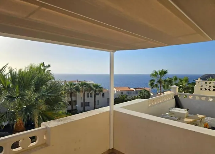 Sunny Ocean View Terrace 3br Retreat By The Ocean Costa Adeje Apartman Callao Salvaje