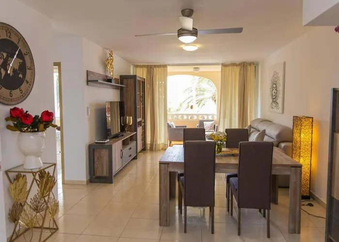 Sunny Ocean View Terrace 3br Retreat By The Ocean Costa Adeje *