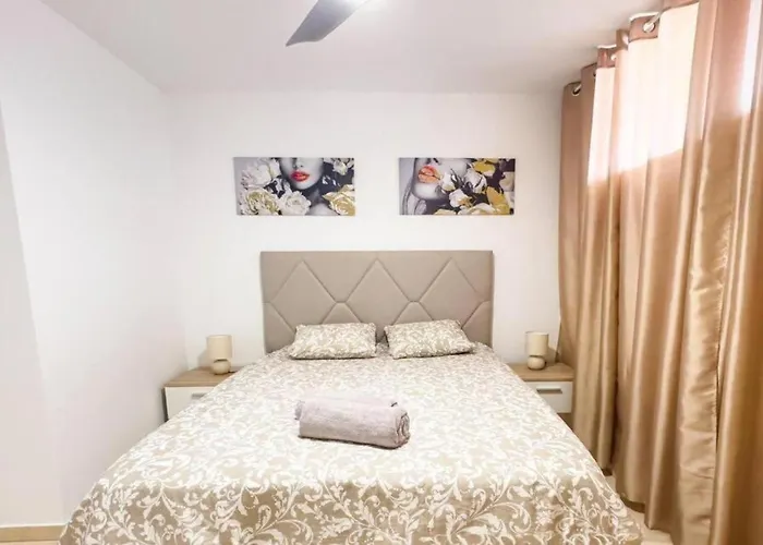 Sunny Ocean View Terrace 3br Retreat By The Ocean Costa Adeje Apartman *