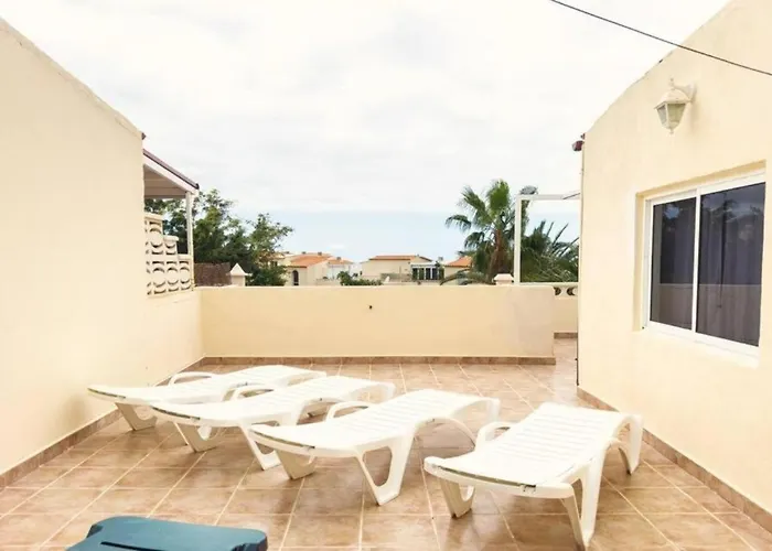 Sunny Ocean View Terrace 3br Retreat By The Ocean Costa Adeje *